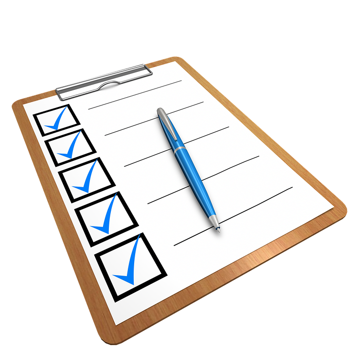 checklist-1622517_960_720